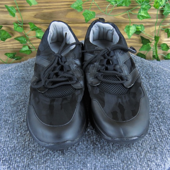 Zara Men's  Sneaker Black Synthetic Size 43 Medium Gently Used 2025 - Picture 2 of 6